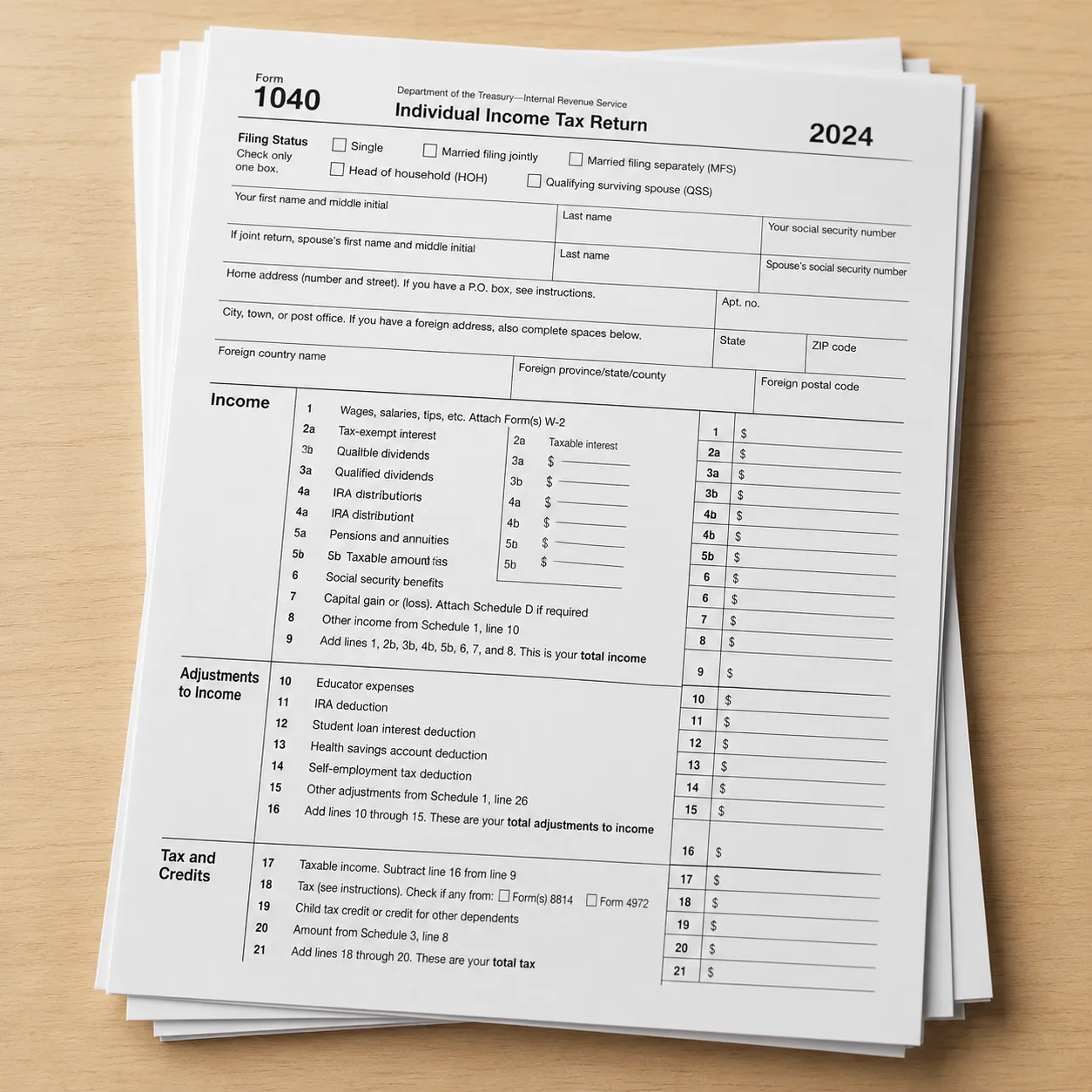 tax document