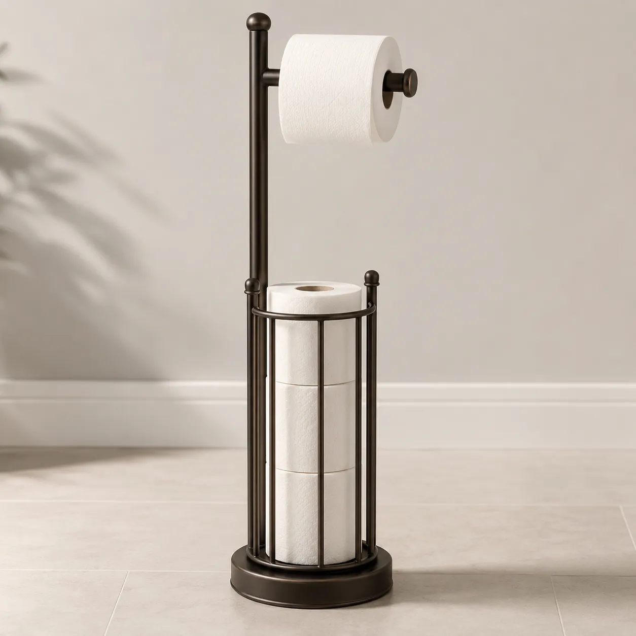 toilet roll stand