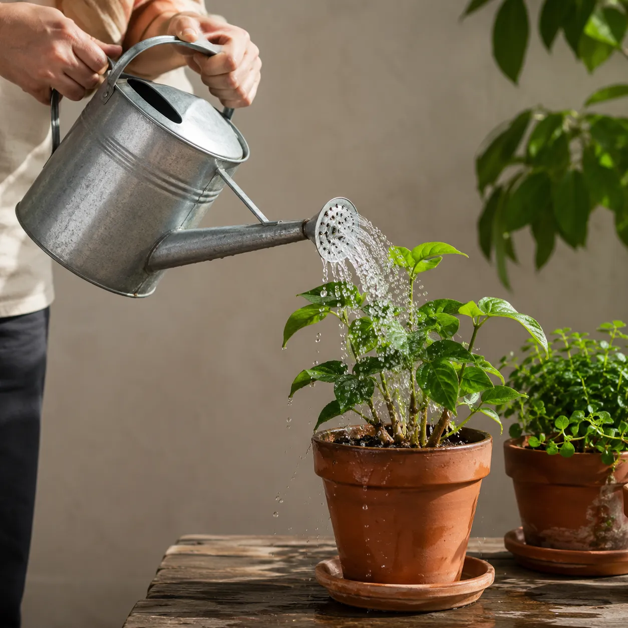 water plants