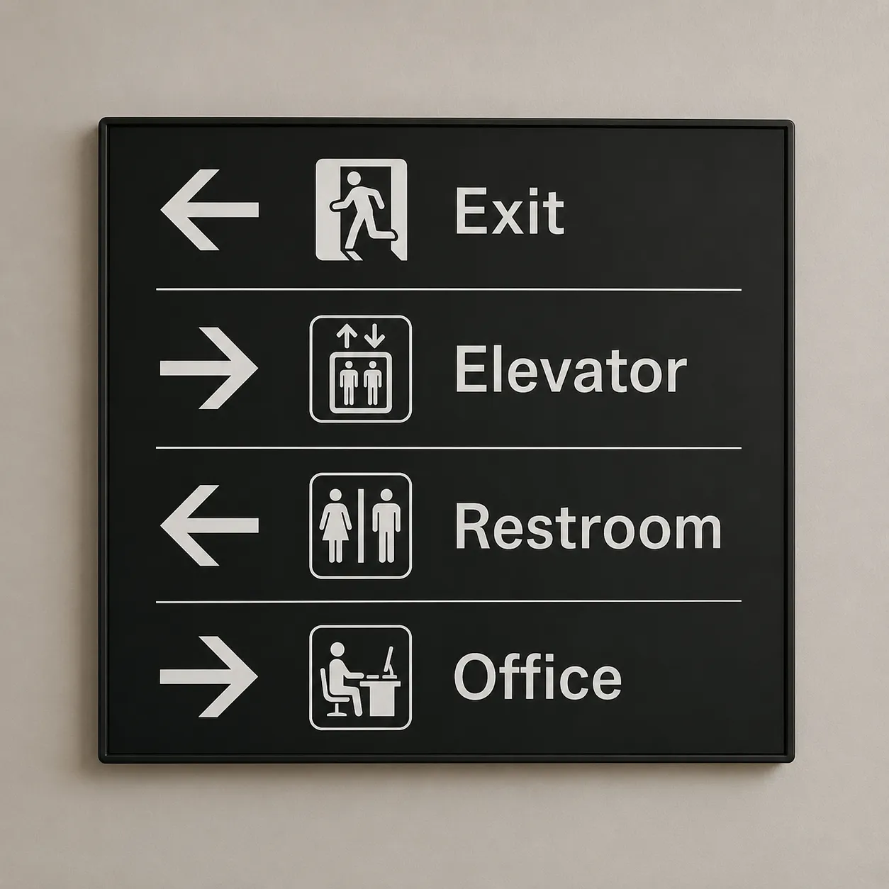 direction sign