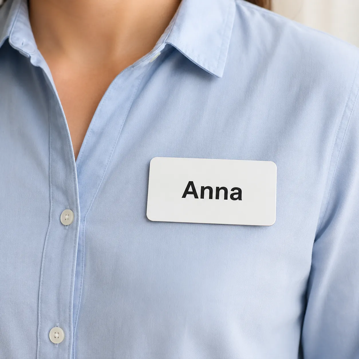 name tag