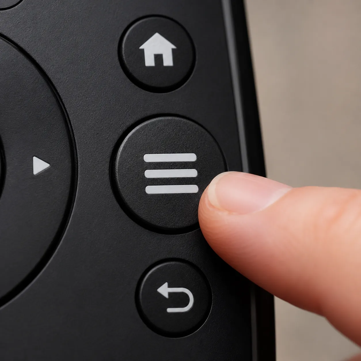 menu button