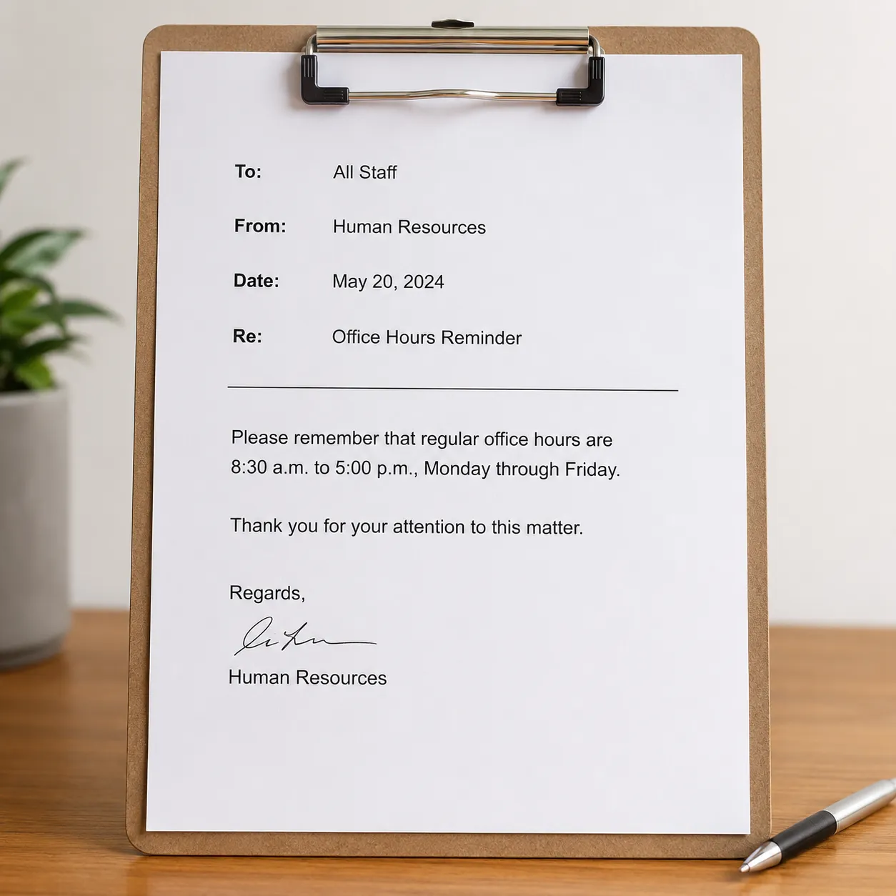 memo
