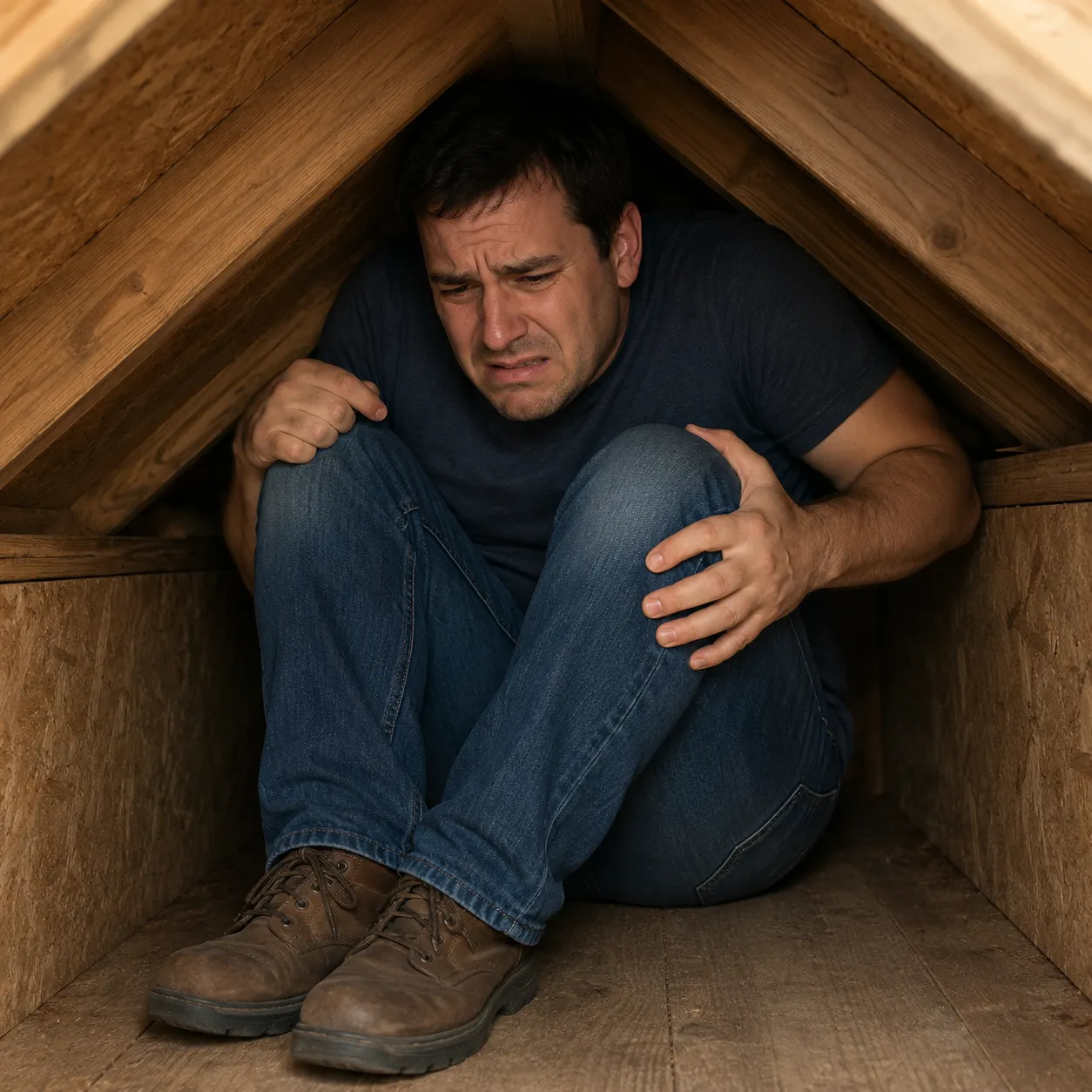 cramped