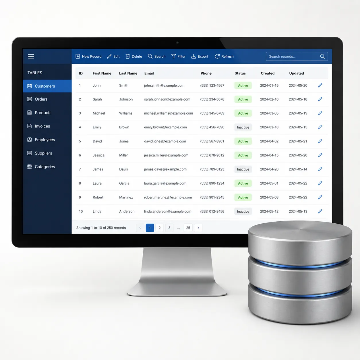 database
