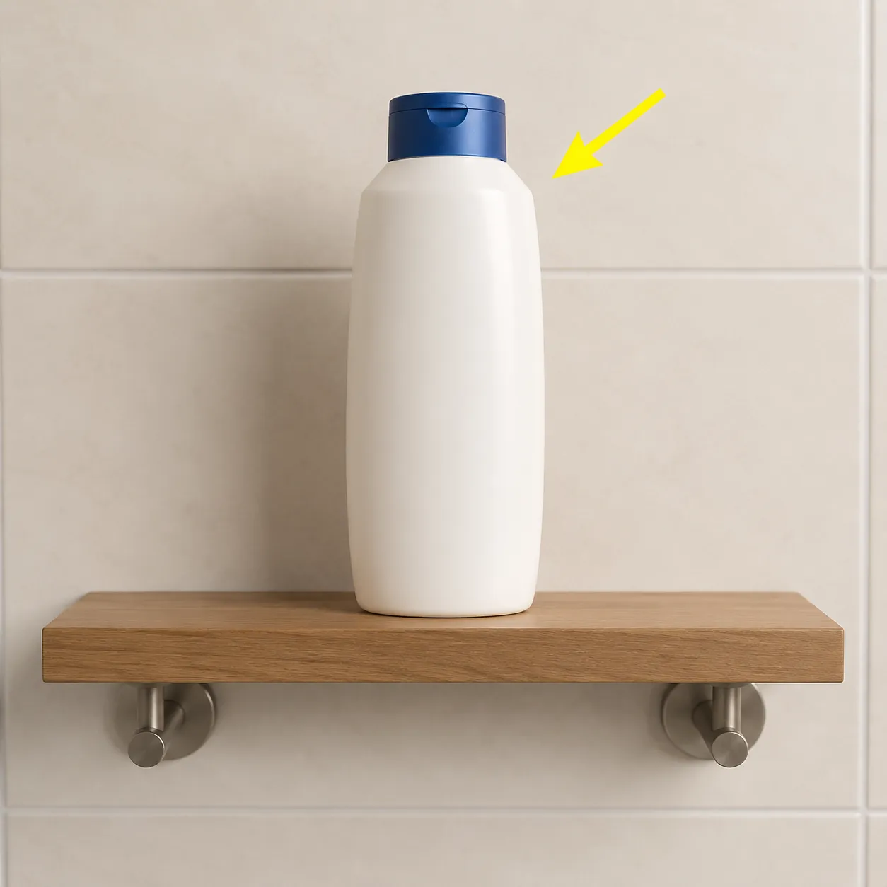 on the shelf