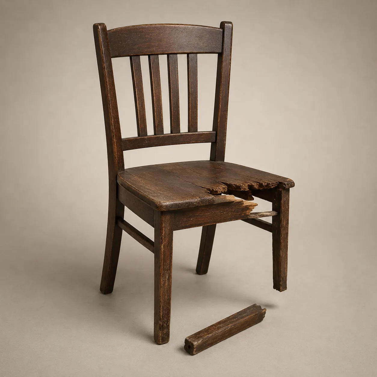 broken chair