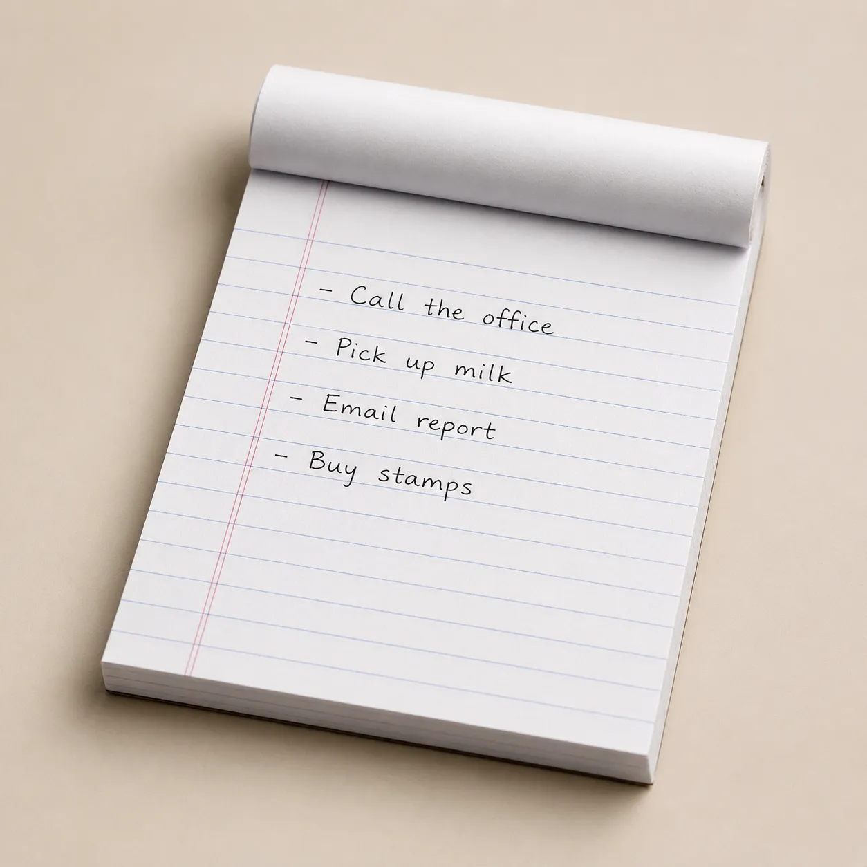memo pad