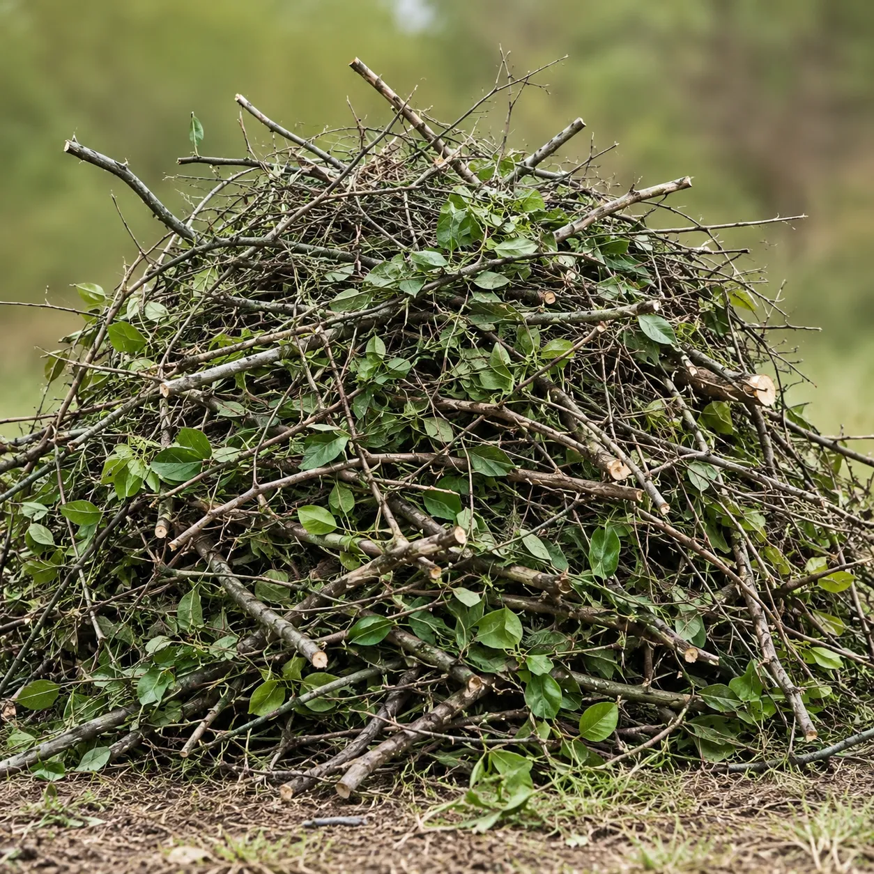 brush pile
