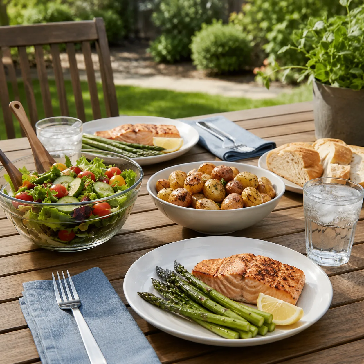 outdoor meal