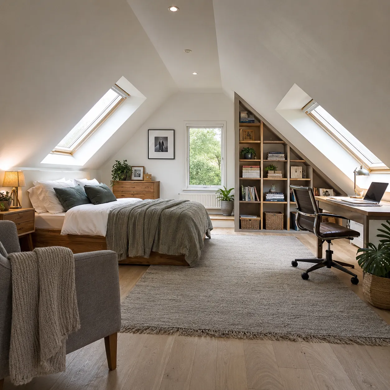 converted attic