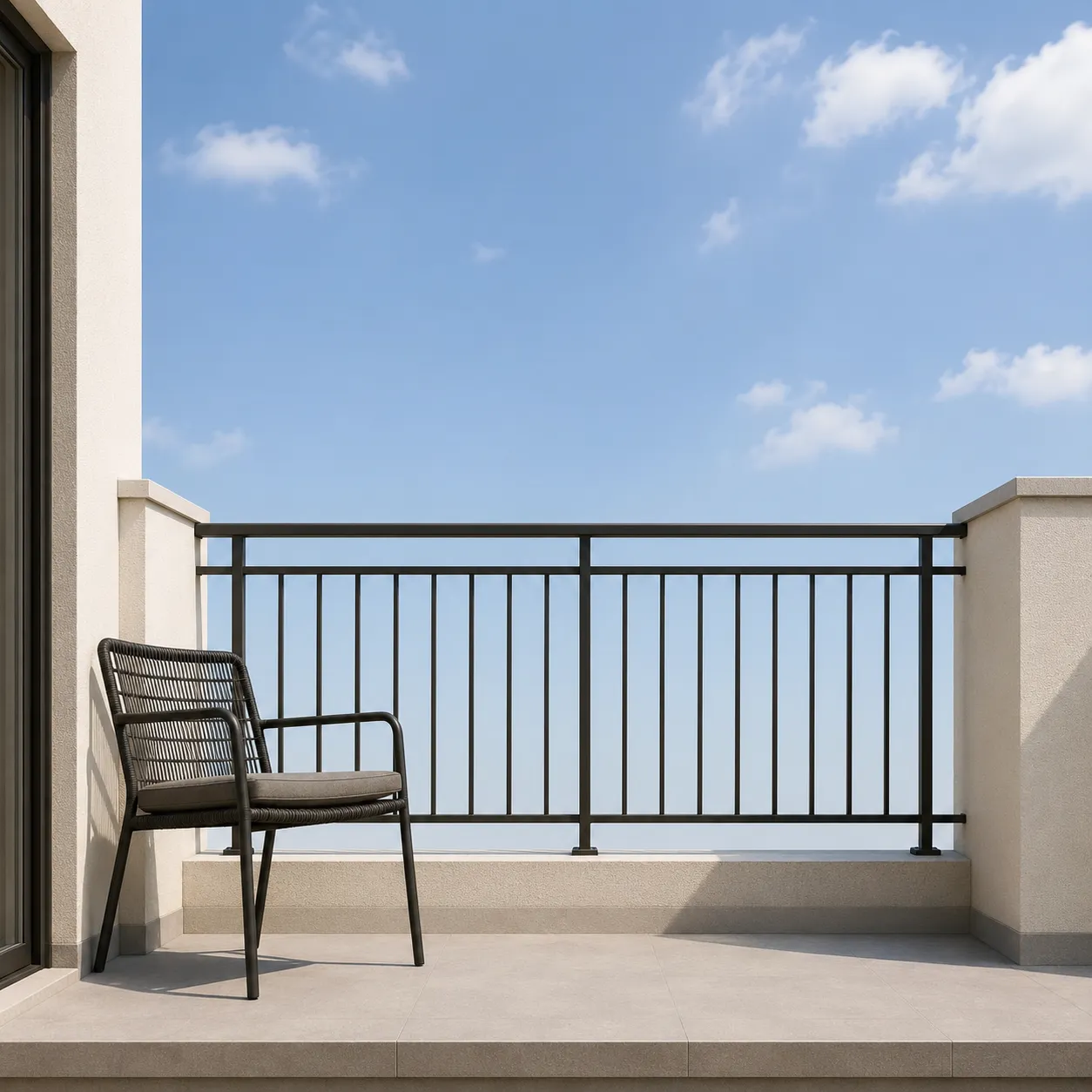 uncovered balcony