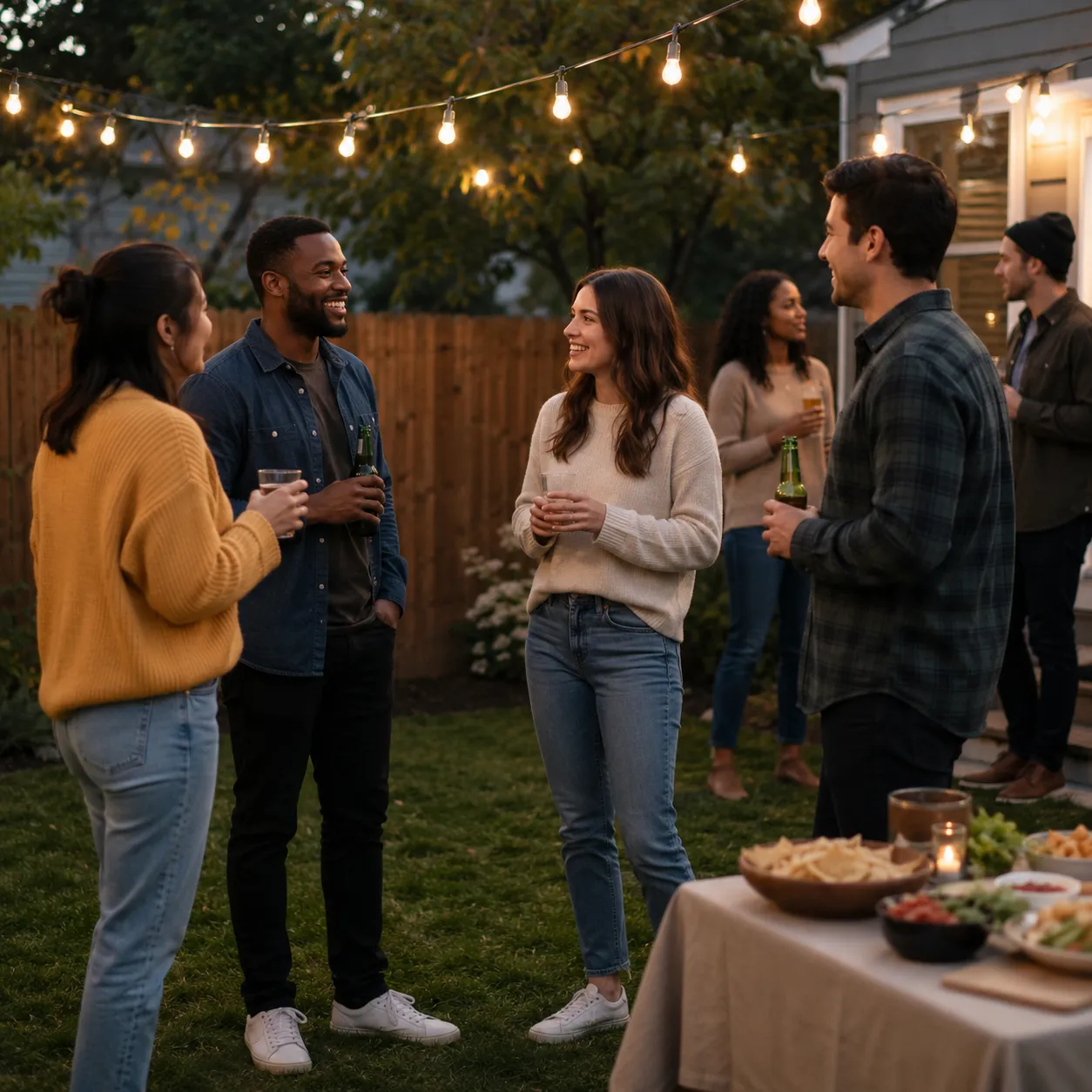 backyard party