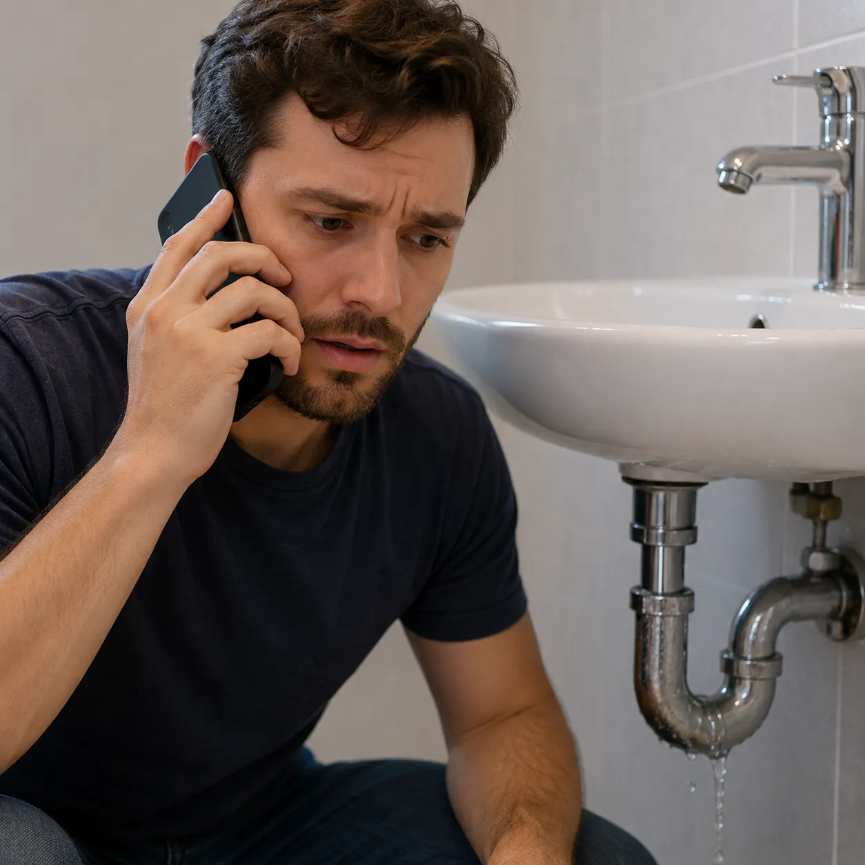 call a plumber