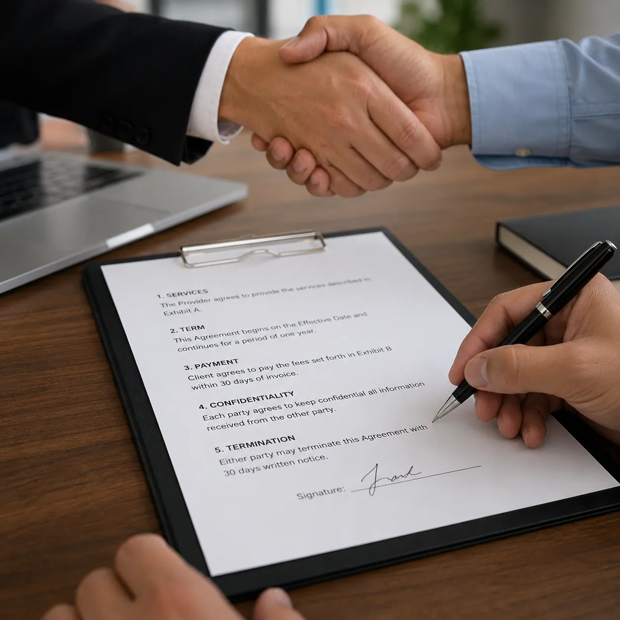 service agreement