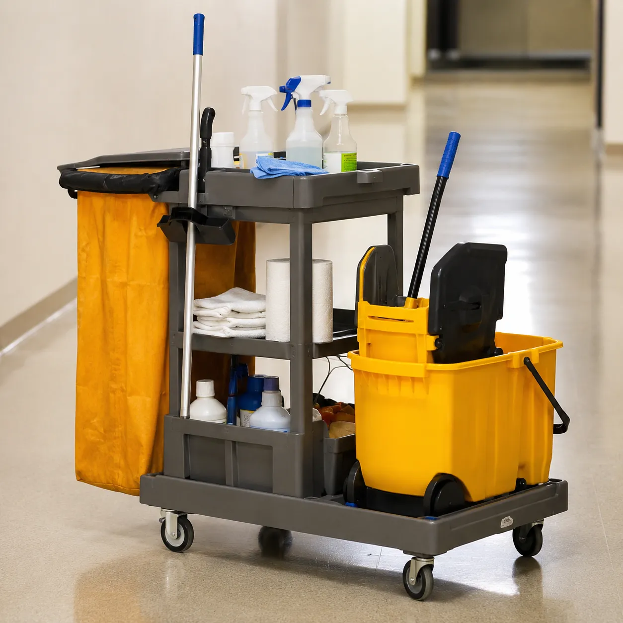 cleaning cart